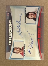 2012 Tristar Reflexxions Austin Aries Brian Kendrick Dual Auto Card #’d 12/25