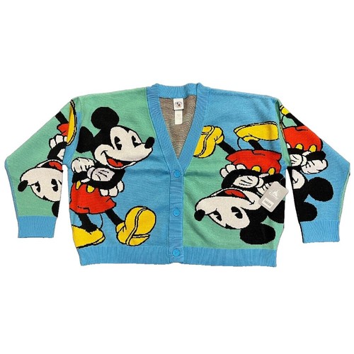 Harry Lambert x Zara x Disney Mickey Wool Cardigan XL Gray (Ships