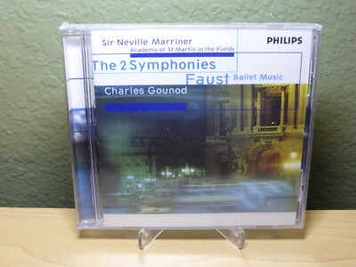 Gounod: The 2 Symphonies; Faust Ballet Music (CD, Aug-1998, Philips)