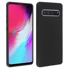 Samsung Galaxy S10 5G Case Protective Silicone Gel Tube Well Light Black
