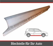 Volkswagen Polo 6N2 1999-2001 Reparaturblech Seiten Schweller Unten Rechts