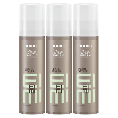 WELLA EIMI PEARL STYLER Styling Gel Haargel für starken Halt u. Glanz 3x 100 ml
