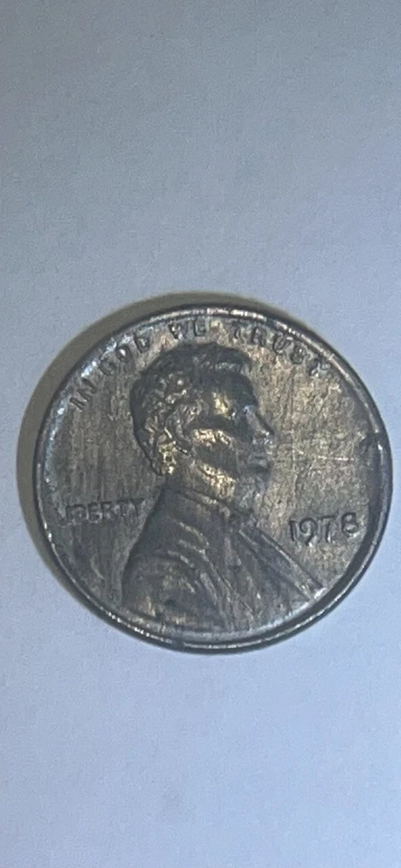 1978 ERROR Wrong Planchette lincoln cent penny NO COPPER L@@k Gr8 $$ See Pics - Image 2 of 4
