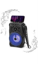 Portable-bluetooth Speaker, Rgb Multicolor Rhythm Lights, Up To 8h Playtime Ipx5