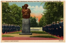 Vintage Postcard 1941 Tecumsah, U.S. Naval Academy, Annapolis, Maryland (MD)