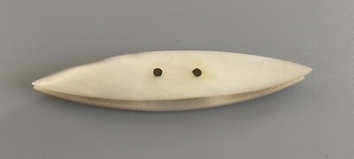 Antikes Perlmutt Tatting Shuttle