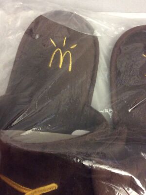 Travis Scott X McDonalds Cactus Jack CJ House Slippers Brown  display picture 3