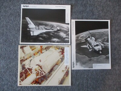 NASA MSFC SPACE SHUTTLE SPACELAB 1 1st GEN ARTIST CONCEPT & LAUNCH READY PHOTOS