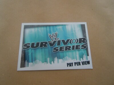 Karten - Topps Slam Attax 2008 Evolution Catch - Pay per Play - Survivor series