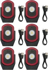 Maxxeon MXN00810 WorkStar Cyclops USB-C Rechargeable LED Work Light, Pack of 6 L