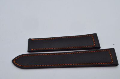 GRAHAM KALBS LEDER ARMBAND BRACELET 22MM FÜR FALTSCHLIESSE 20MM NEU 7