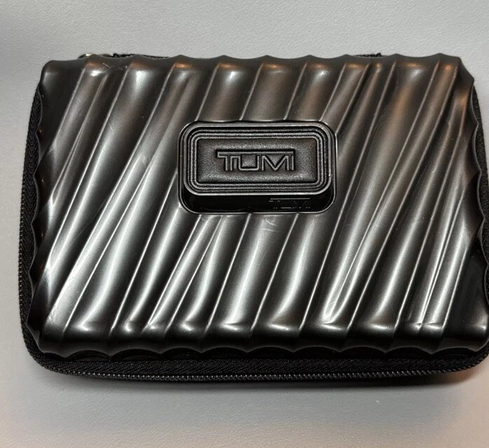 TUMI Air India Airline Zip Toiletry Amenity Case Business Class EMPTY CASE ONLY - Image 2