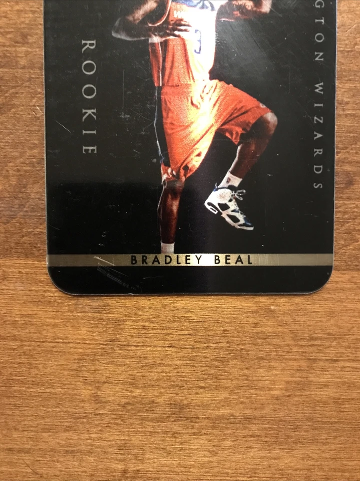 Bradley Beal 2012-13 Gold Standard Metal Rookie XRC-3 Wizards Suns Gators RC Foto 3 de 4