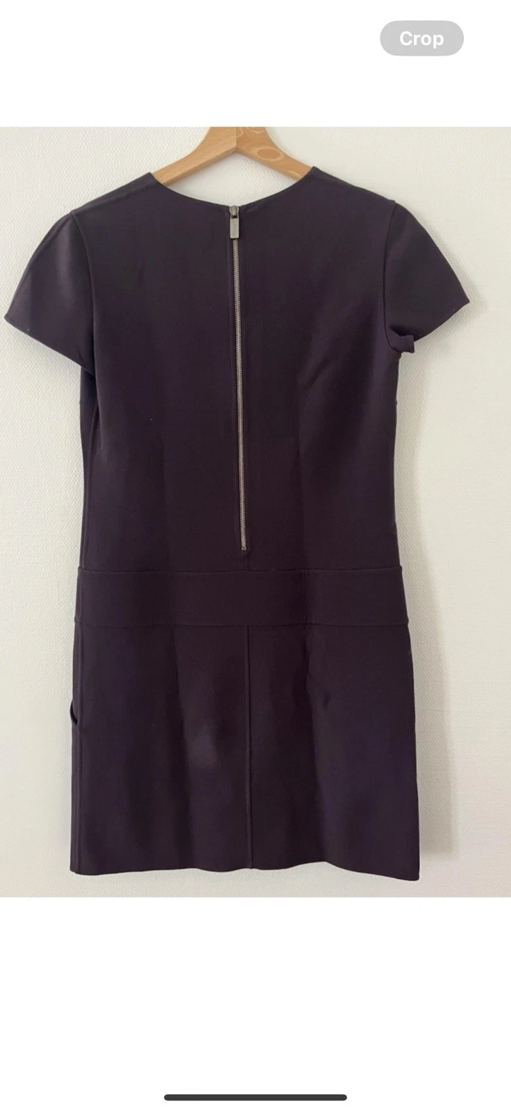 Splendido abito CELINE melanzana viola EU36 UK8 ottime condizioni