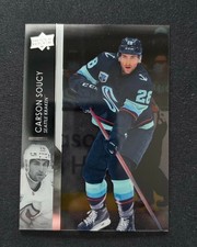 2021-22 Upper Deck Extended Carson Soucy Clear Cut #630