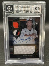 Jackson Holliday RC Auto Relic /25 2024 Topps Triple Threads BGS 8.5