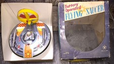 SPACE PATROL FLYING SAUCER MADE BY YONEZAWA Working