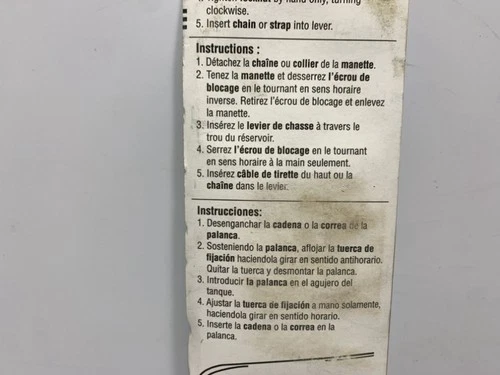 ProFlo PF9412TLPK Flush Lever Chrome Plated - Picture 8 of 11