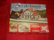 JOUEF HO MAQUETTE GARE DE LUSIGNY 1033 TRAIN ELECTRIQUE NEUF BOITE
