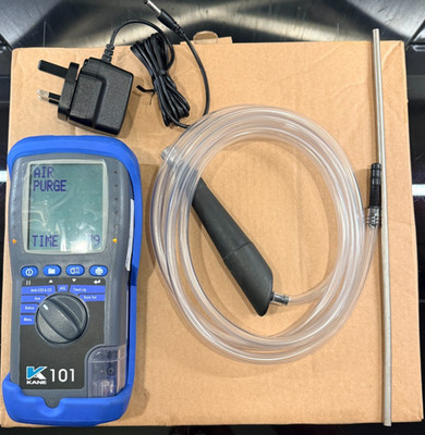 KANE 101 Luftqualitätsmessgerät für CO, CO2, Luftfeuchtigkeit, Temperatur, +60°C max, 95%RH