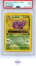 SMOGMOG POKEMON 45 2000 FOSSIL NON-HOLO GERMAN PSA 9