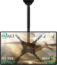 Ceiling TV Mount 26-65 Inch LCD LED OLED 4K TVs Hanging Pole Ceiling Mount TV