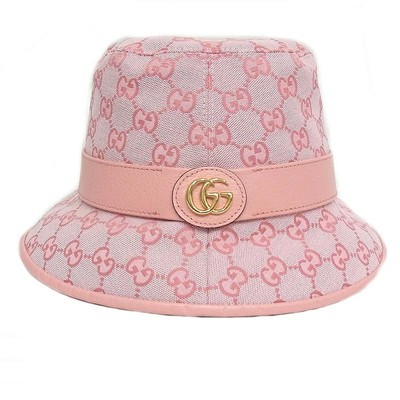 Pink Gucci bucket hat GG canvas bucket hat in pink - Gucci | Mytheresa main image 2