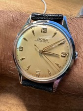 DOXA Anti-Magnetic Vintage Carica Manuale Condizioni Eccellenti 
