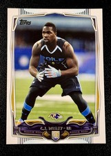 C.J. Mosley Rookie Card Baltimore Ravens - 2014 Topps #378 (RC)