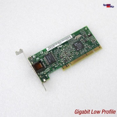 INTEL PRO/1000 LAN ETHERNET NETZWERKKARTE PCI LOW PROFILE CARD D33025 338154