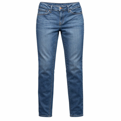 American Eagle Skinny Super Stretch Jeans Women 10 Blue Mid-Rise Denim AEO