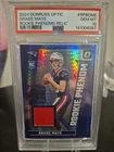 ↗️🔥🔥2024 Panini Donruss Optic Rookie Phenoms Relic Drake Maye #RPB-DME PSA 10