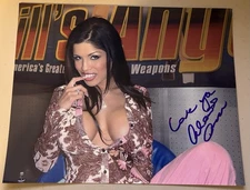 ALEXIS AMORE ADULT FILM PORN STAR PORNSTAR SIGNED CANDID 8x10 PHOTO AVN RARE