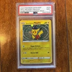 Special Delivery Pikachu 2020 Pokemon Swsh Black Star Promo #074 Holo PSA 9