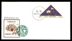 Mayfairstamps Croatia Gardners Compost Plant Grass is Greener Prepaid Cover aaz_
