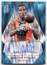 2015 Panini Spectra #221 Darren Waller Neon Blue #/50