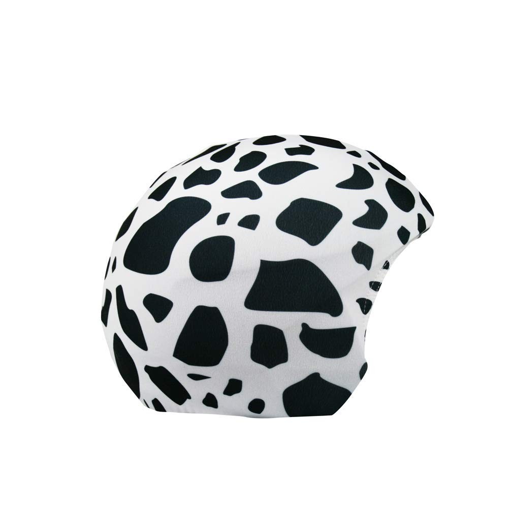 Couvre casque ski enfant universel vache housse de protection extensible pour sport d hiver