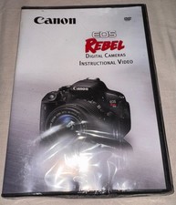Canon EOS Rebel Digital Cameras Instructional Video DVD Sealed 2014