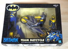 2002 DC Comics Hasbro Team Batcycle Batman with Detachable Jetwing Sidecar