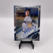 2021 Topps Chrome - Rookie Autographs Jordan Holloway #RA-JHO (AU, RC)