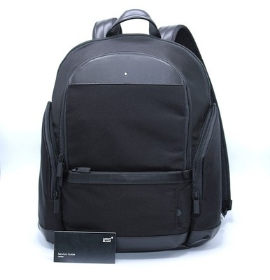 Montblanc Rucksack My Montblanc Nightflight / Leder, Nylon / Id 119048 / NEU