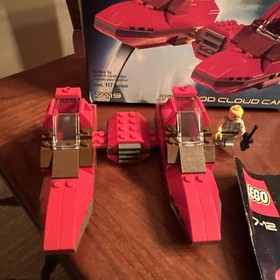 Lego Star Wars Twin Pod Cloud Car #7119 100% Complete W/Box, Manual & Lobot