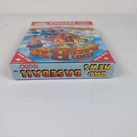Bad News Baseball (Nintendo NES) Tecmo COMPLETE IN BOX CIB TESTED AUTHENTIC