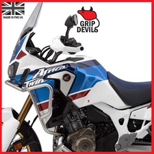 Grip Devils Tank Grips: Honda Africa Twin Adventure Sports 2020+ Clear