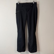 Obermeyer Womens Malta Snow Pants Thermore 4 Black Insulated Ski Winter 15027