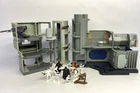 Vintage Star Wars Kenner 1982 Micro Collection DEATH STAR WORLD Play Set w/ Figs