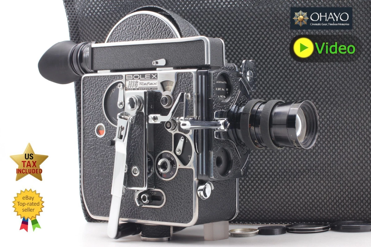 Caméra Bolex Paillard H16 Rex-5 - État Proche Du Neuf - Matériel Cinéma