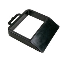 13-3/8" x 11-5/8" x 2" Rubber Pallet Jack Heavy Duty Wheel Stopper w/ Built-I...