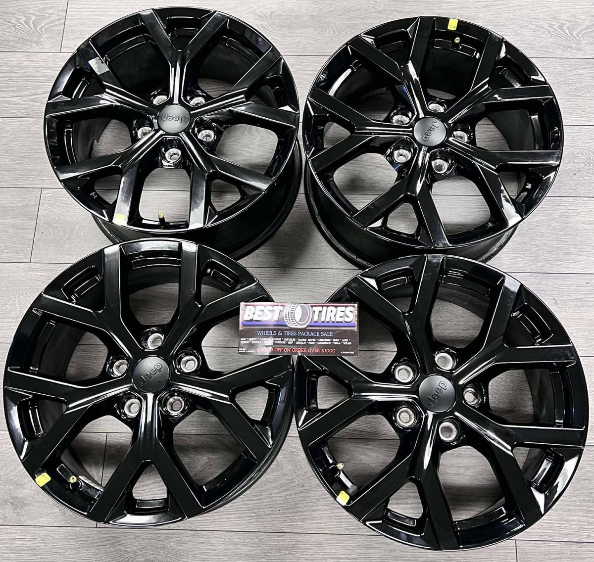 18 Inch Jeep Grand Cherokee Wheels 18x8 5x127 50mm OEM / Factory