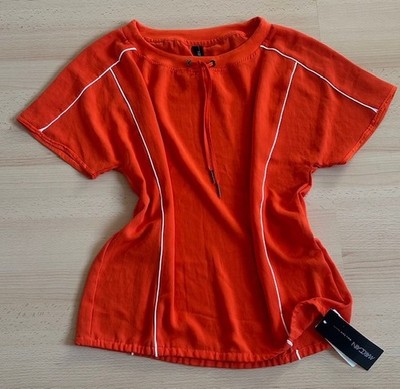 Marc Cain Shirt, N2, neu m. Etikett, koralle, tolles Design, sportlich elegant